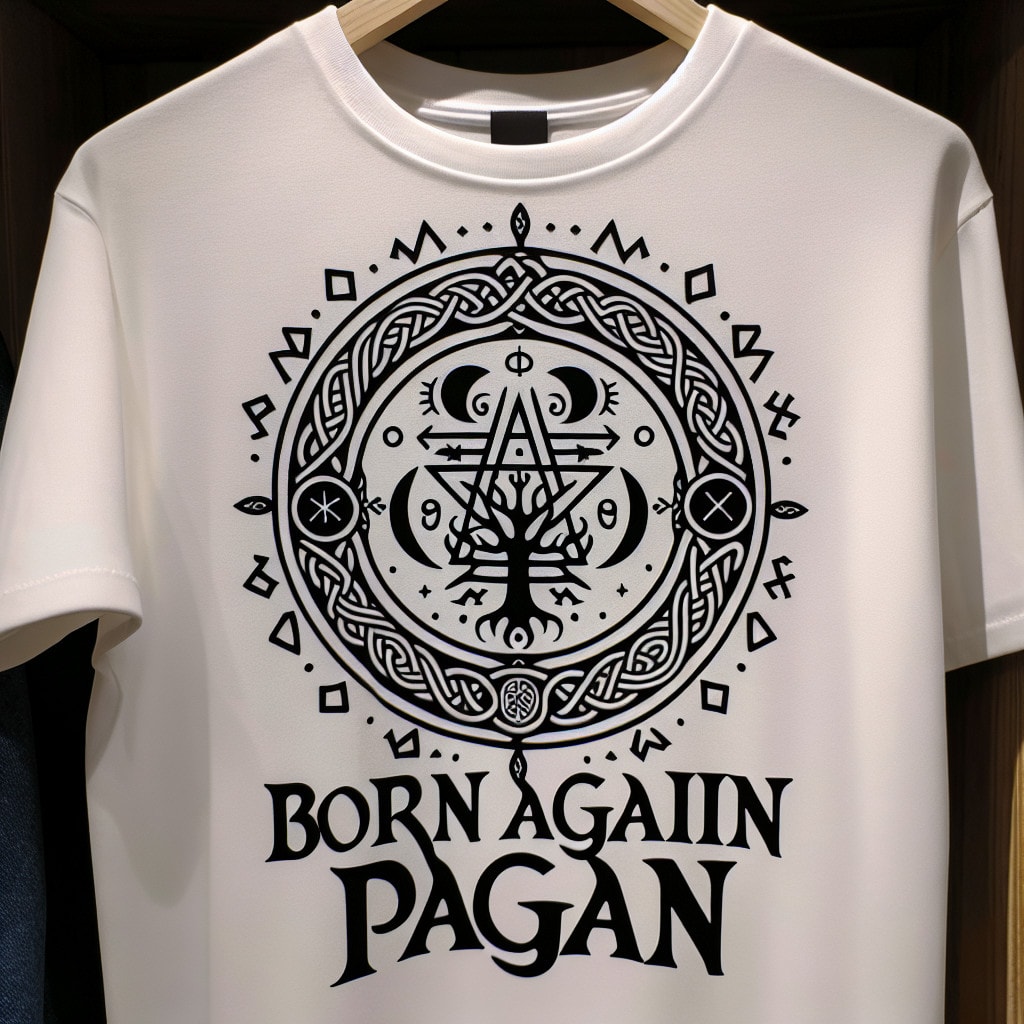Born Again Pagan T-Shirt – Stylish and Unique Clothing